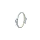 clamping ring for profiled sealing ring, diam. 200